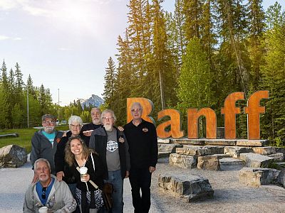 Enjoying Banff